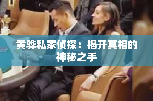 黄骅私家侦探：揭开真相的神秘之手