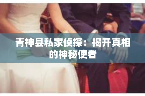 青神县私家侦探：揭开真相的神秘使者