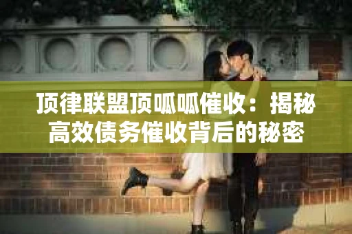 顶律联盟顶呱呱催收：揭秘高效债务催收背后的秘密