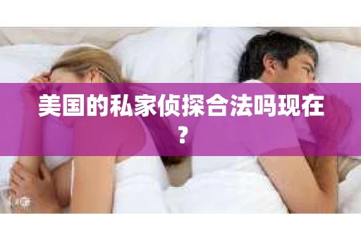 美国的私家侦探合法吗现在？