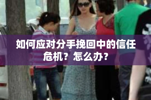 如何应对分手挽回中的信任危机？怎么办？