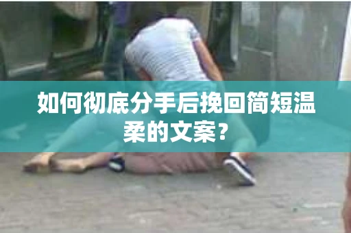 如何彻底分手后挽回简短温柔的文案？