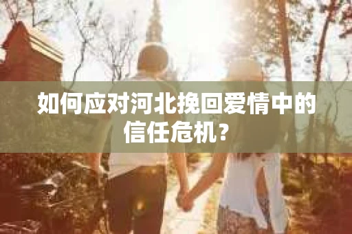 如何应对河北挽回爱情中的信任危机？