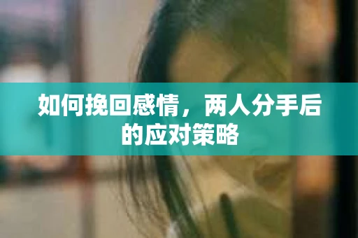 如何挽回感情，两人分手后的应对策略